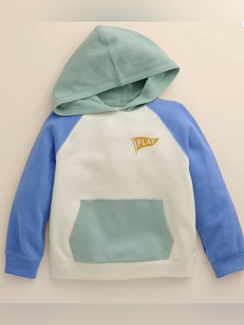 Baby & Toddler Little Co. by Lauren Conrad Kanga Pocket Hoodie in Ivory Play, 3M